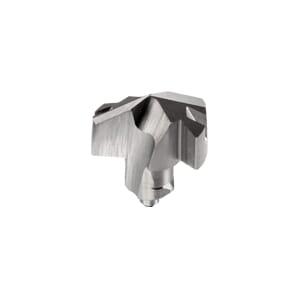 Iscar 5506748 SUMOCHAM Exchangeable Drill Head, ANSI Code: ICK 0394 IC908, 0.394 in Dia, PVD-TiAlN Coated, #10 Insert Seat, 140 deg Included, For Use With DCN R-3D, DCN R-1.5D, DCN A-5D, DCNS-5D Indexable Head Drill and MNCNT-T2 Modular Shank GunDril